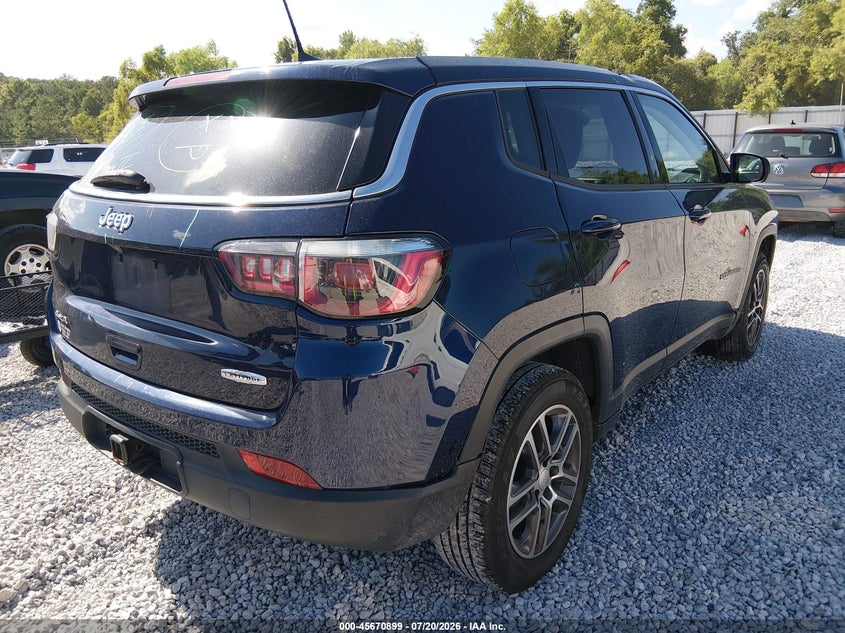 2017 Jeep Compass VIN 3C4NJDBB8HT692452 IAAI salvage auction — REAR END, Salvage (Alabama), sold $2,650 on 2026-08-23 (photo 4)