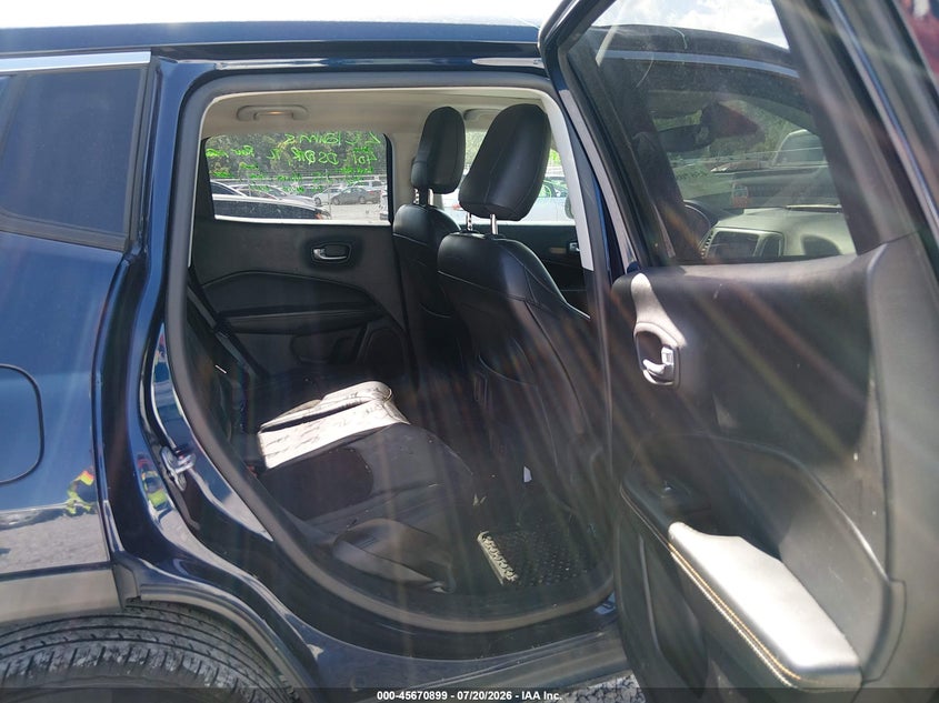 2017 Jeep Compass VIN 3C4NJDBB8HT692452 IAAI salvage auction — REAR END, Salvage (Alabama), sold $2,650 on 2026-08-23 (photo 8)