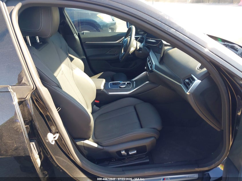 2023 BMW I4 VIN WBY73AW07PFR20474 IAAI salvage auction — REAR END, Salvage Title, sold $17,100 on 2026-07-31 (photo 5)
