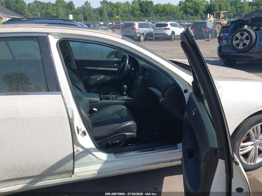 2013 Infiniti G VIN JN1CV6AR5DM759937 IAAI salvage auction — NORMAL WEAR, Clear (Connecticut), sold $350 on 2026-07-23 (photo 5)