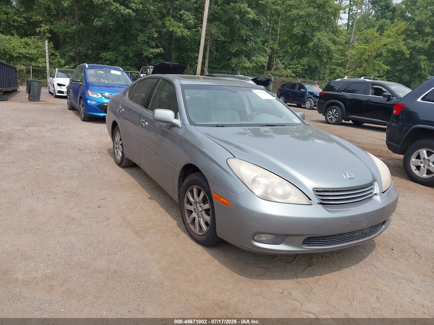 2003 Lexus Es 300 VIN JTHBF30GX30103967 IAAI salvage auction — NORMAL WEAR, Clear (Virginia), sold $125 on 2026-07-29 (photo 1)