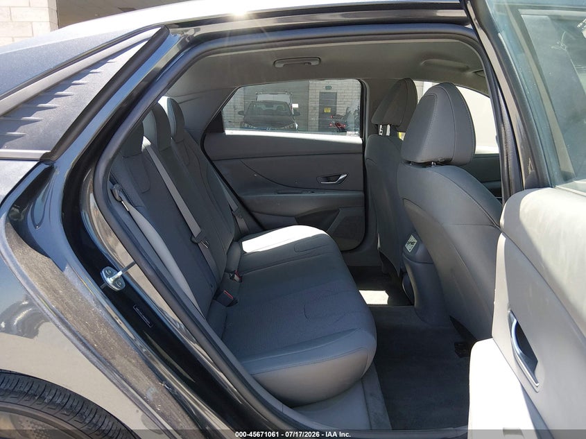2021 Hyundai Elantra VIN 5NPLL4AGXMH050694 IAAI salvage auction — FRONT & REAR, Sf97 (California), sold $10,550 on 2026-07-30 (photo 8)