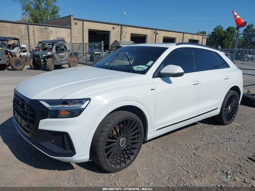 2019 Audi Q8 VIN WA1EVAF13KD031276 IAAI salvage auction — FRONT END, Salvage Title, sold $12,650 on 2026-09-11 (photo 2)