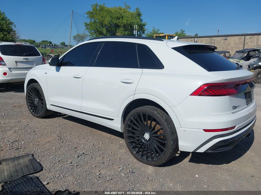 2019 Audi Q8 VIN WA1EVAF13KD031276 IAAI salvage auction — FRONT END, Salvage Title, sold $12,650 on 2026-09-11 (photo 3)