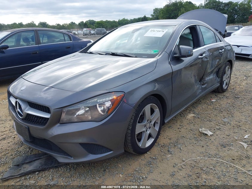 2015 Mercedes-benz Cla-class VIN WDDSJ4GBXFN193585 IAAI salvage auction — NORMAL WEAR, Clear (Virginia), sold $1,900 on 2026-07-27 (photo 2)