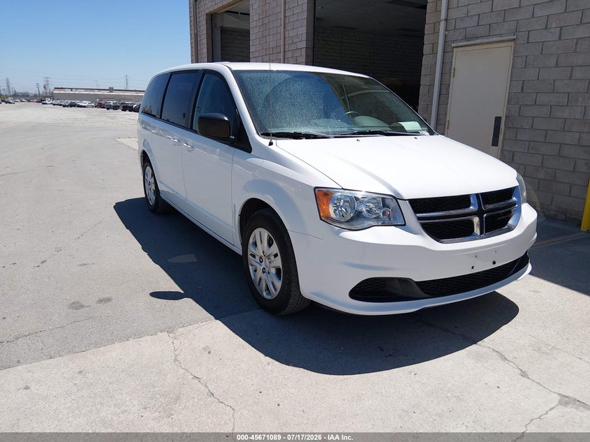 2018 Dodge Grand caravan VIN 2C4RDGBG3JR309953 IAAI salvage auction — NORMAL WEAR, Sf97 (California), sold $16,450 on 2026-07-30 (photo 1)