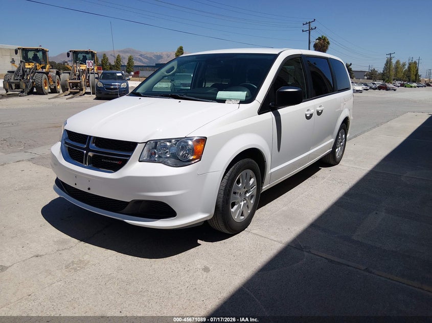 2018 Dodge Grand caravan VIN 2C4RDGBG3JR309953 IAAI salvage auction — NORMAL WEAR, Sf97 (California), sold $16,450 on 2026-07-30 (photo 2)