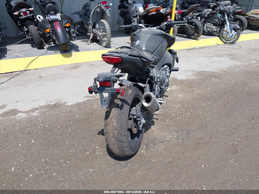 2022 Yamaha Mt VIN JYARN79E1NA000358 IAAI salvage auction — UNKNOWN, Salvage (California), sold $5,150 on 2026-08-19 (photo 4)