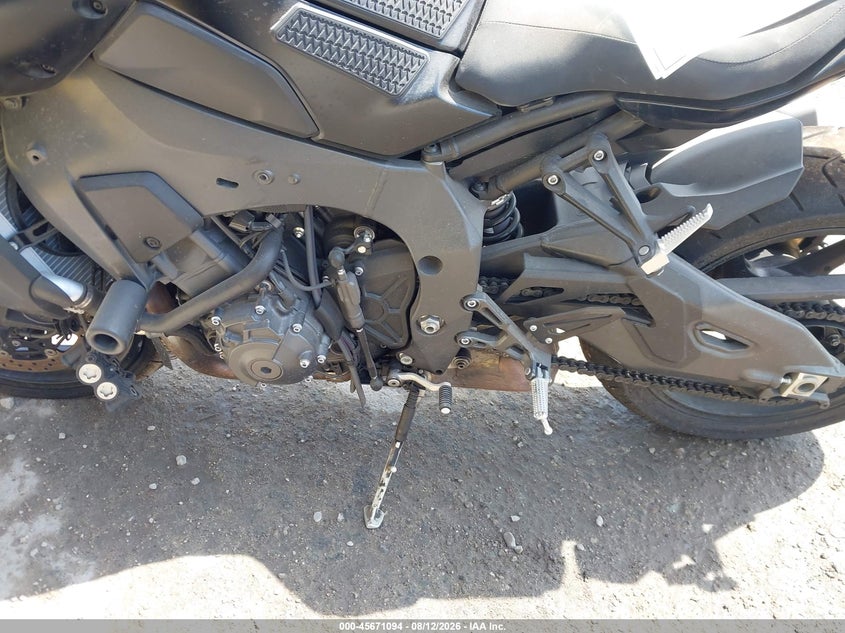 2022 Yamaha Mt VIN JYARN79E1NA000358 IAAI salvage auction — UNKNOWN, Salvage (California), sold $5,150 on 2026-08-19 (photo 9)