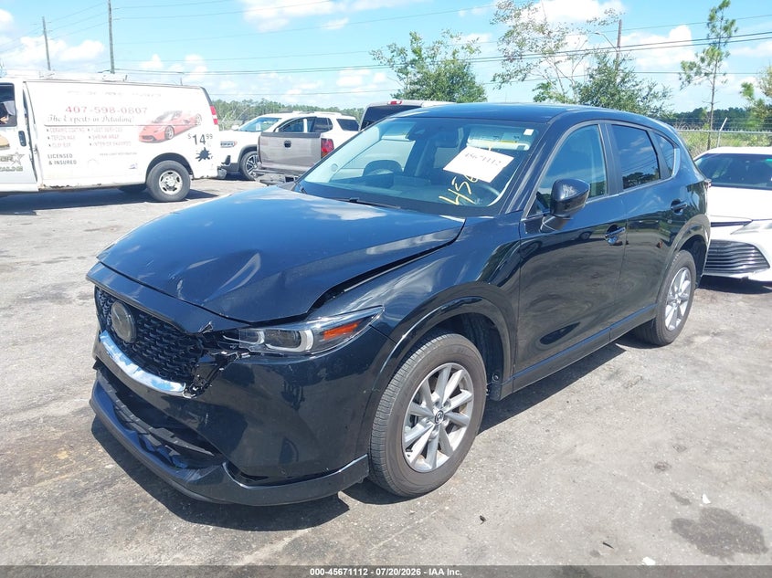 2025 Mazda Cx-5 VIN JM3KFBBL5S0555756 IAAI salvage auction — FRONT END, Wait Title, sold $8,200 on 2026-09-06 (photo 2)