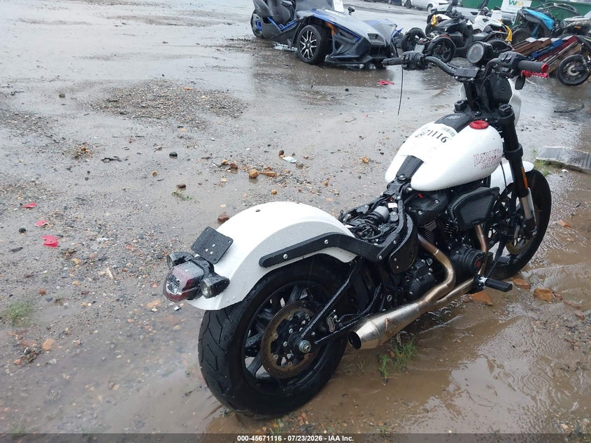 2026 Harley-davidson Low rider VIN 1HD1YWA11TB019476 IAAI salvage auction — FRONT END, Salvage Title, sold $11,200 on 2026-08-26 (photo 4)