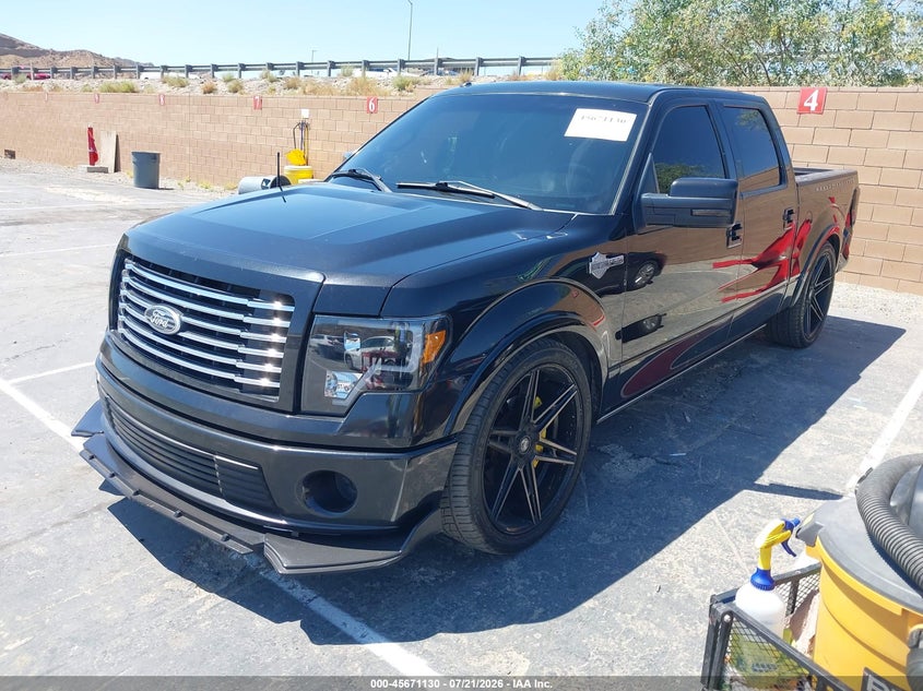 2010 Ford F-150 VIN 1FTFW1EV0AFC16934 IAAI salvage auction — REAR END, Salvage (California), sold $1,300 on 2026-08-30 (photo 2)
