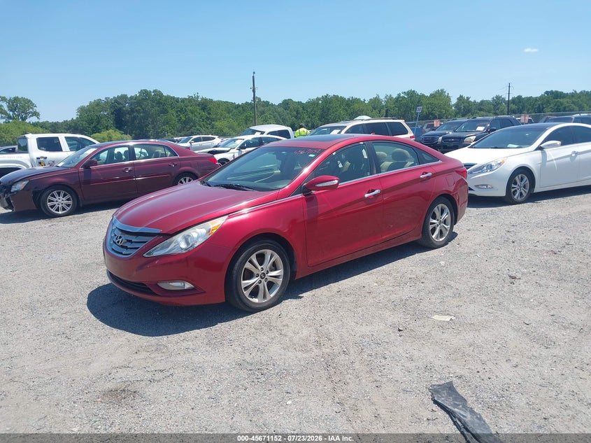 2013 Hyundai Sonata VIN 5NPEC4AC0DH625942 IAAI salvage auction — NORMAL WEAR, Clear (Delaware), sold $25 on 2026-07-30 (photo 2)