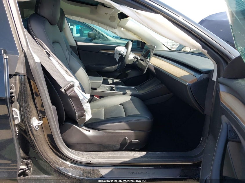 2022 Tesla Model 3 VIN 5YJ3E1EB4NF346270 IAAI salvage auction — FRONT END, Wait Title, sold $5,200 on 2026-10-07 (photo 5)