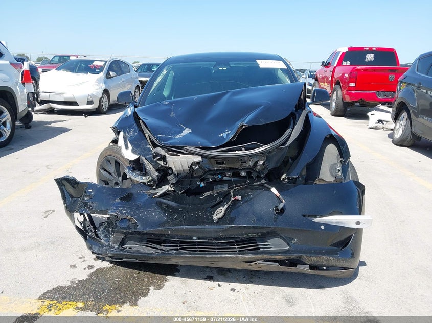 2022 Tesla Model 3 VIN 5YJ3E1EB4NF346270 IAAI salvage auction — FRONT END, Wait Title, sold $5,200 on 2026-10-07 (photo 6)