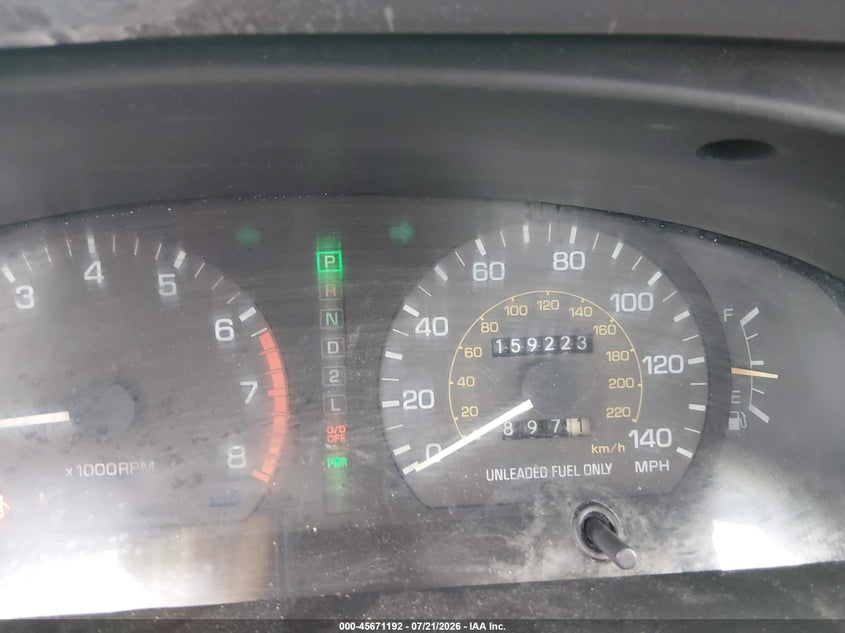 1992 Toyota Camry VIN JT2SK12E1N0035941 IAAI salvage auction — NORMAL WEAR, Clear (Nevada), sold $225 on 2026-07-31 (photo 7)
