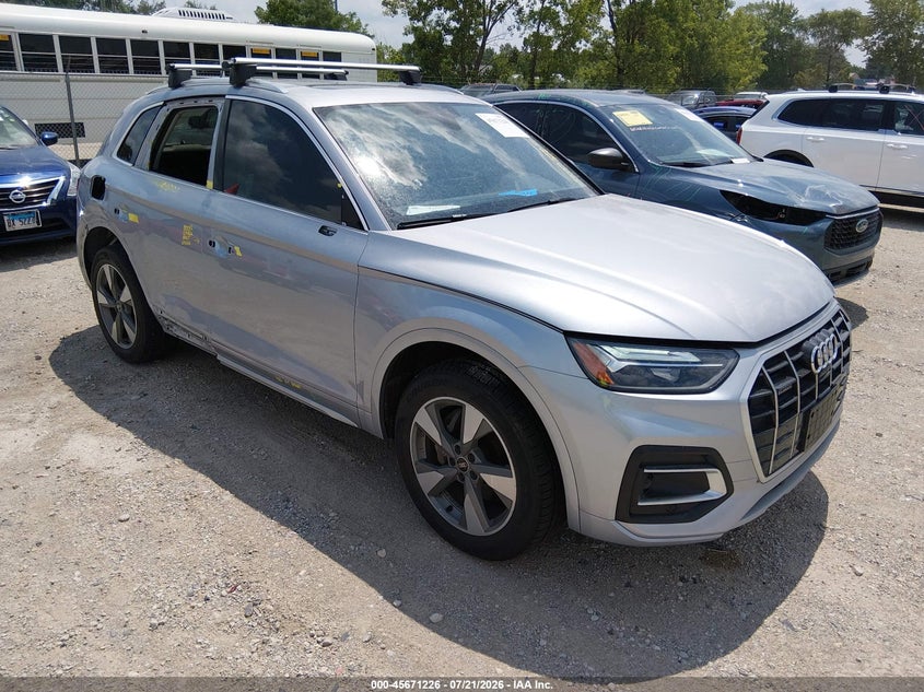 2023 Audi Q5 VIN WA1BBAFYXP2056879 — IAAI salvage auction photo