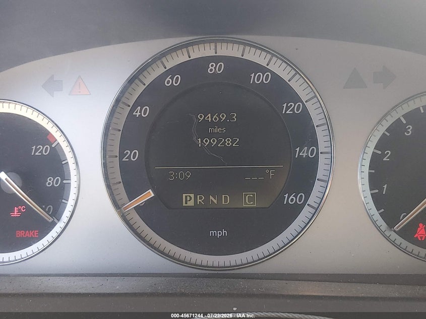 2008 Mercedes-benz C class VIN WDDGF54X48F050285 IAAI salvage auction — WATER/FLOOD, Salvage (Louisiana), sold $250 on 2026-08-04 (photo 7)