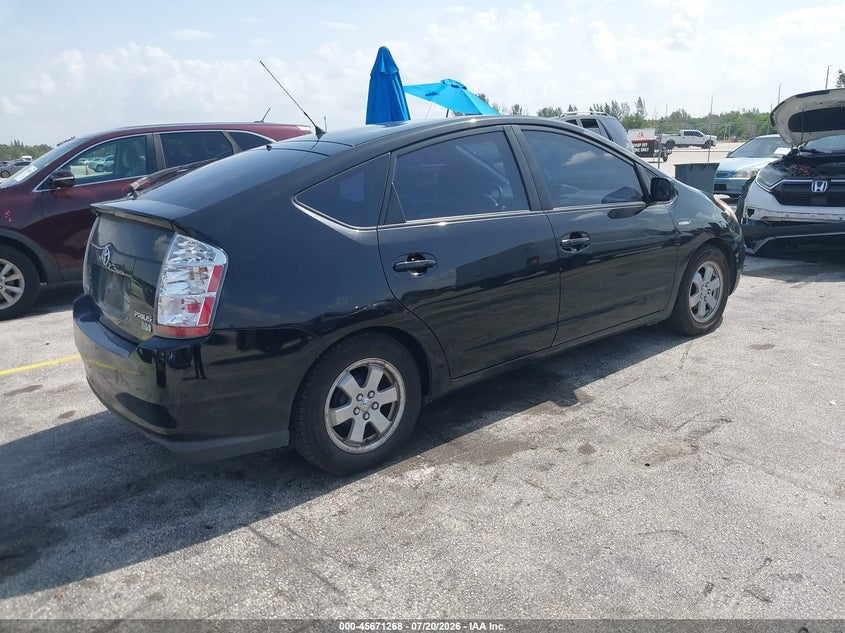 2007 Toyota Prius VIN JTDKB20U077593278 IAAI salvage auction — NORMAL WEAR, Clear (Florida), sold $325 on 2026-07-30 (photo 4)