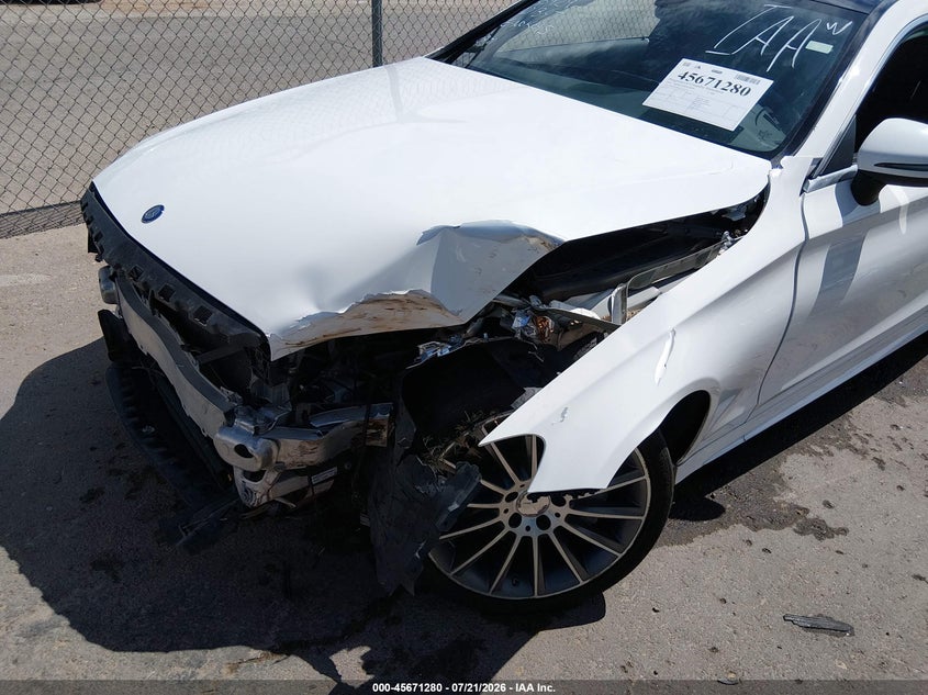 2017 Mercedes-benz C-klasse VIN WDDWJ4JB3HF361347 IAAI salvage auction — FRONT END, Salvage (New Mexico), sold $4,300 on 2026-09-03 (photo 6)