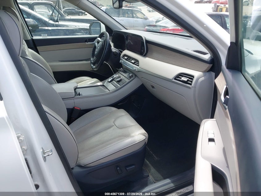 2021 Hyundai Palisade VIN KM8R5DHE4MU277387 IAAI salvage auction — FRONT END, Salvage (California), sold $12,675 on 2026-07-29 (photo 5)