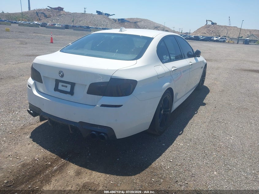 2014 BMW 5er VIN WBA5A7C50ED612280 IAAI salvage auction — NORMAL WEAR, Clear (New York), sold $25 on 2026-07-28 (photo 4)