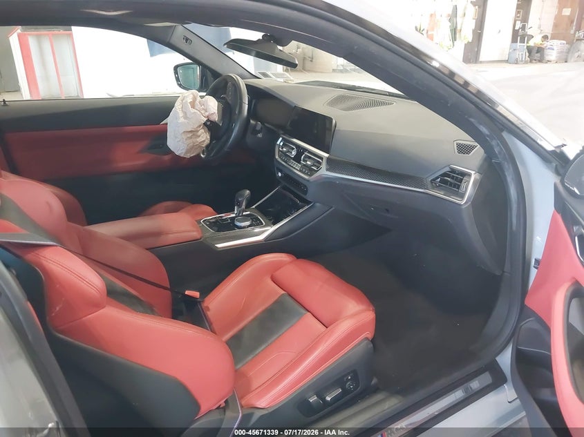 2023 BMW M4 VIN WBS43AZ06PCL83400 IAAI salvage auction — RIGHT FRONT, Clear (New York), sold $27,000 on 2026-07-22 (photo 5)