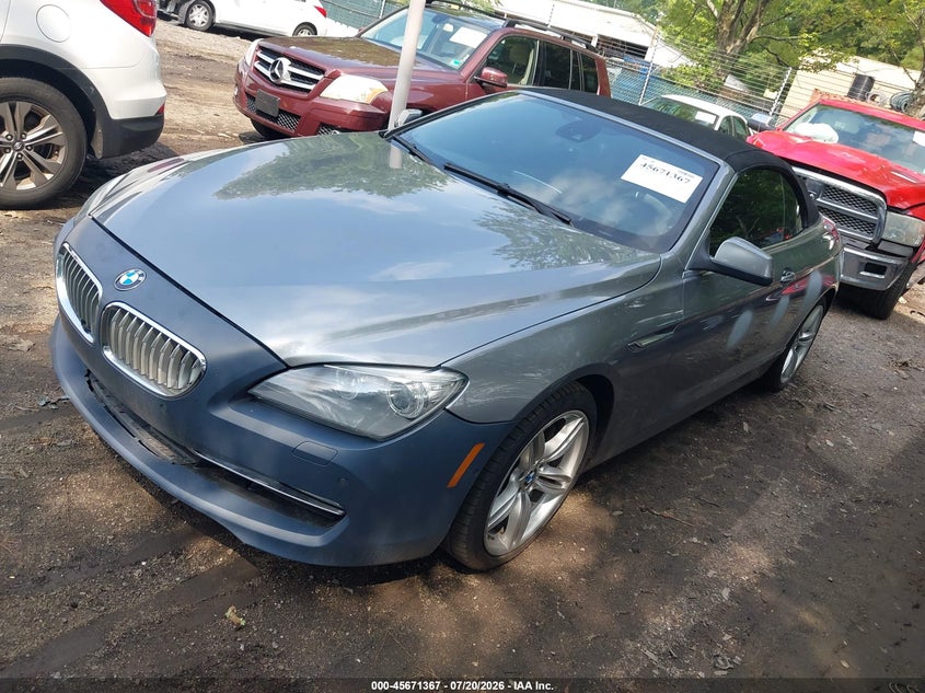 2012 BMW 6er VIN WBALZ3C56CDL71752 IAAI salvage auction — MECHANICAL, Clear (Virginia), sold $25 on 2026-07-30 (photo 2)