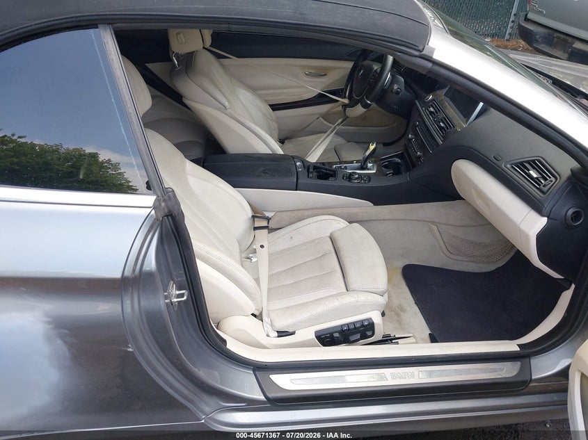 2012 BMW 6er VIN WBALZ3C56CDL71752 IAAI salvage auction — MECHANICAL, Clear (Virginia), sold $25 on 2026-07-30 (photo 5)
