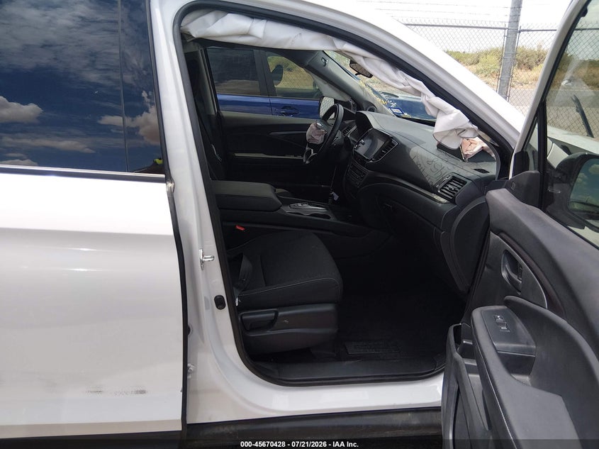 2025 Honda Ridgeline VIN 5FPYK3F12SB019451 IAAI salvage auction — FRONT & REAR, Wait Title, sold $1,050 on 2026-10-03 (photo 5)