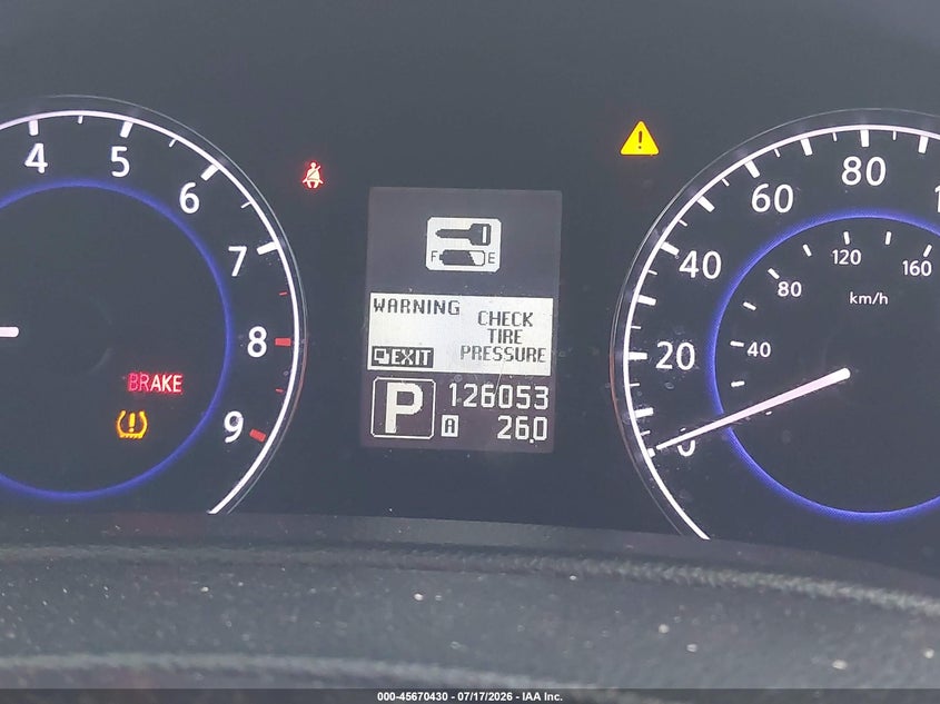 2013 Infiniti G VIN JN1CV6AP6DM725312 IAAI salvage auction — NORMAL WEAR, Salvage Title, sold $25 on 2026-07-23 (photo 7)