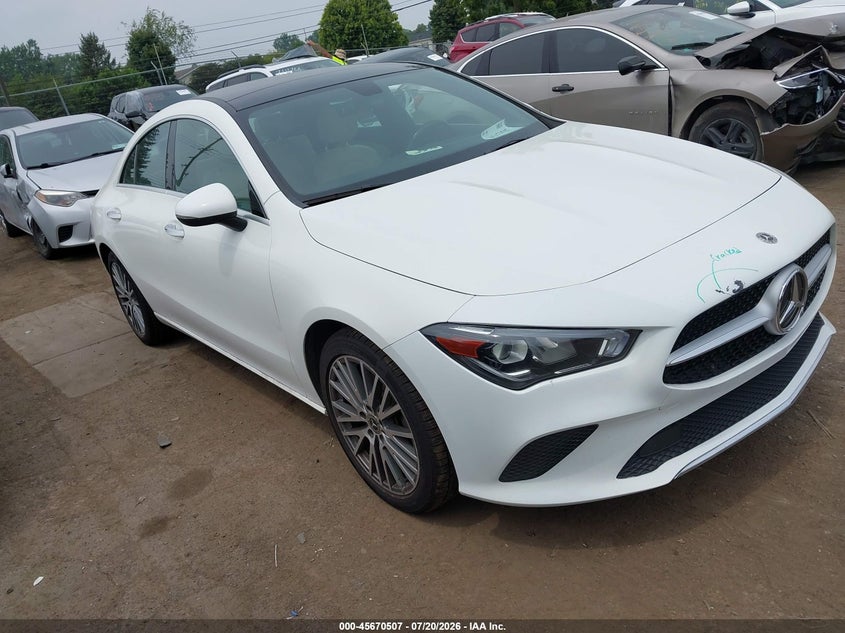 2021 Mercedes-benz Cla-klasse VIN W1K5J4HB7MN158818 — IAAI salvage auction photo
