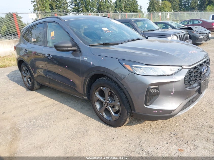 2025 Ford Escape VIN 1FMCU0MN8SUA09317 IAAI salvage auction — BIO HAZARD, Enterprise Vehicles Clear Only (Texas), sold $8,900 on 2026-07-22 (photo 1)