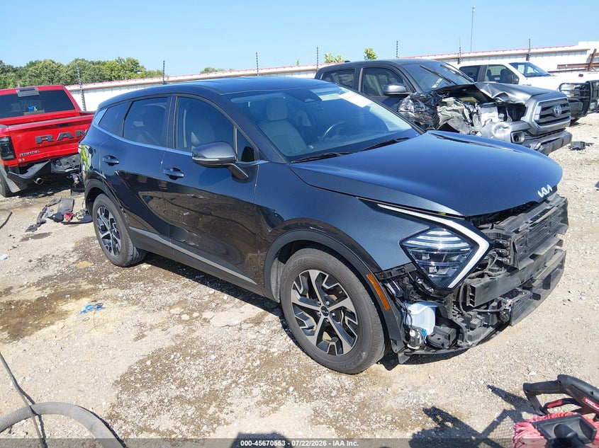2024 Kia Sportage VIN 5XYK33DF2RG203561 — IAAI salvage auction photo