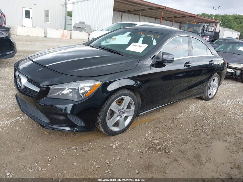 2017 Mercedes-benz Cla-klasse VIN WDDSJ4EB3HN453461 IAAI salvage auction — LEFT FRONT, Salvage (Ohio), sold $1,900 on 2026-08-02 (photo 2)
