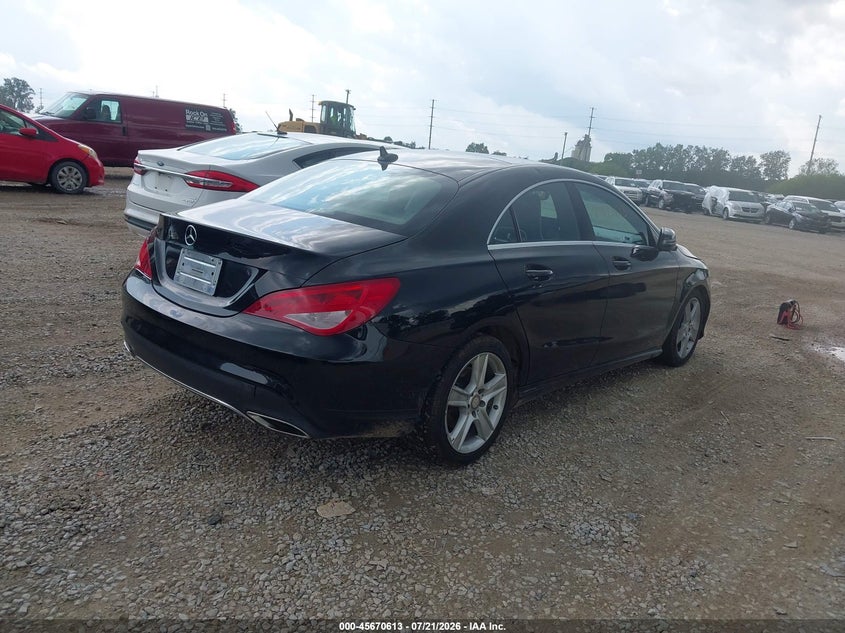2017 Mercedes-benz Cla-klasse VIN WDDSJ4EB3HN453461 IAAI salvage auction — LEFT FRONT, Salvage (Ohio), sold $1,900 on 2026-08-02 (photo 4)