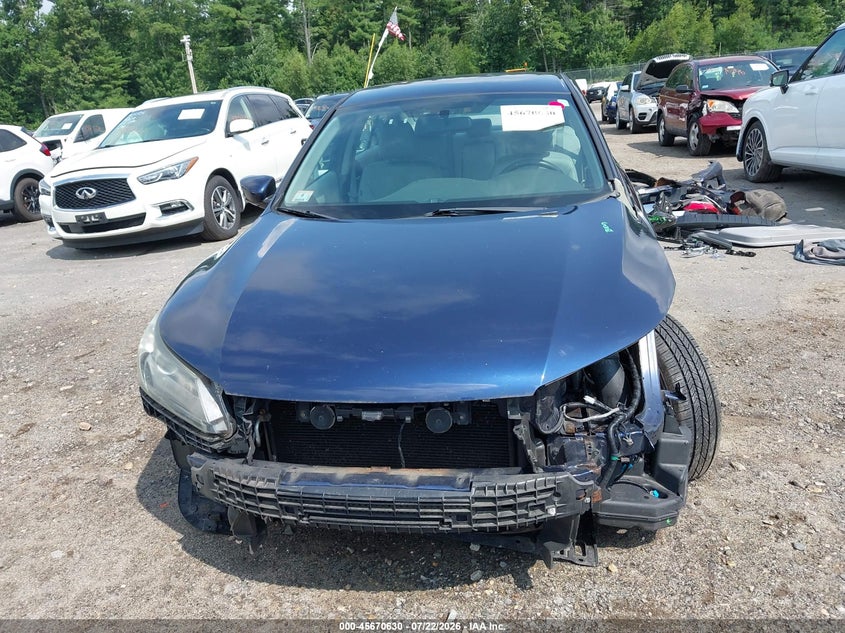 2014 Honda Accord VIN 1HGCR2F35EA273227 IAAI salvage auction — FRONT & REAR, Salvage Title, sold $1,100 on 2026-07-25 (photo 6)