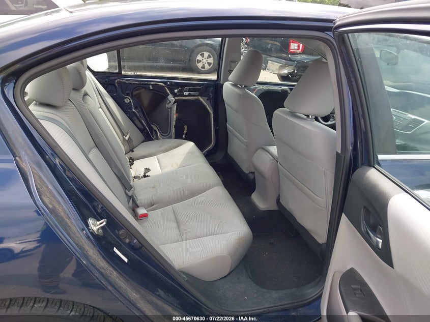 2014 Honda Accord VIN 1HGCR2F35EA273227 IAAI salvage auction — FRONT & REAR, Salvage Title, sold $1,100 on 2026-07-25 (photo 8)