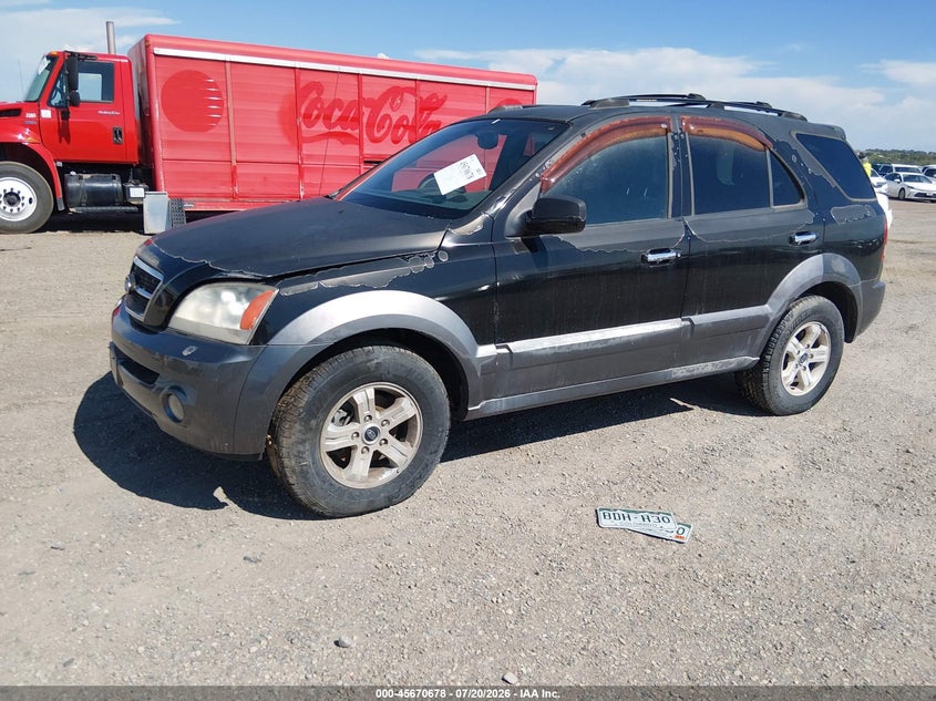 2003 Kia Sorento VIN KNDJC733235032157 IAAI salvage auction — NORMAL WEAR, Clear (Colorado), sold $50 on 2026-07-29 (photo 2)