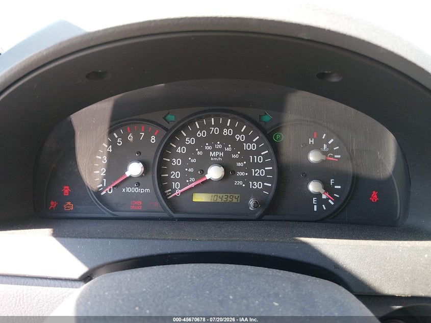 2003 Kia Sorento VIN KNDJC733235032157 IAAI salvage auction — NORMAL WEAR, Clear (Colorado), sold $50 on 2026-07-29 (photo 7)