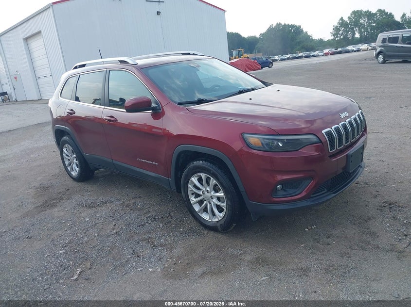 2019 Jeep Cherokee VIN 1C4PJMCB2KD449420 — IAAI salvage auction photo