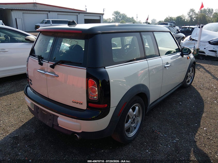 2011 Mini Cooper clubman VIN WMWZF3C56BTY00167 IAAI salvage auction — FRONT END, Salvage (Ohio), sold $300 on 2026-08-05 (photo 4)