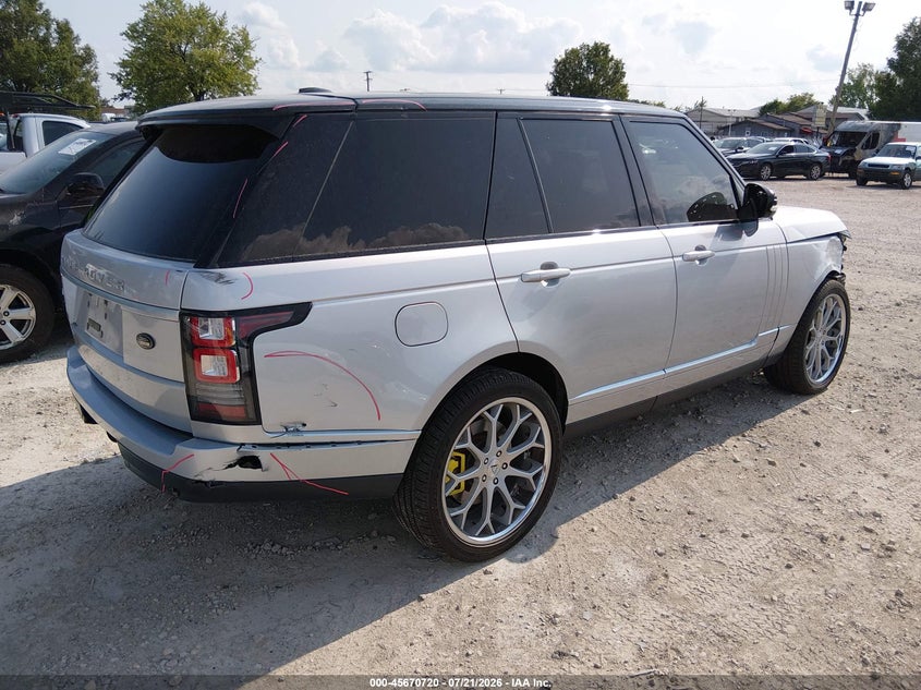 2013 Land rover RANGE ROVER VIN SALGS2EF3DA114441 IAAI salvage auction — FRONT END, Salvage (Illinois), sold $7,200 on 2026-08-23 (photo 4)