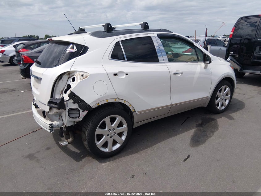 2015 Buick Encore VIN KL4CJCSB1FB239428 IAAI salvage auction — REAR END, Salvage (North Carolina), sold $2,200 on 2026-08-02 (photo 4)