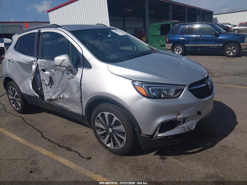 2021 Buick Encore VIN KL4CJASBXMB341120 IAAI salvage auction — RIGHT SIDE, Salvage (South Carolina), sold $2,800 on 2026-08-28 (photo 1)