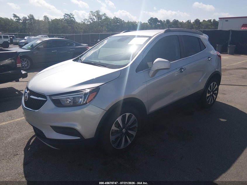 2021 Buick Encore VIN KL4CJASBXMB341120 IAAI salvage auction — RIGHT SIDE, Salvage (South Carolina), sold $2,800 on 2026-08-28 (photo 2)