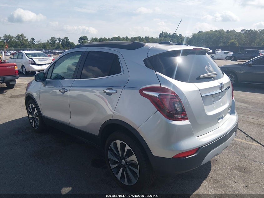 2021 Buick Encore VIN KL4CJASBXMB341120 IAAI salvage auction — RIGHT SIDE, Salvage (South Carolina), sold $2,800 on 2026-08-28 (photo 3)