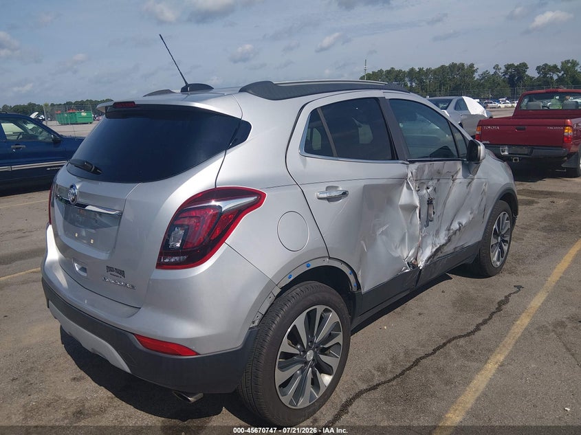2021 Buick Encore VIN KL4CJASBXMB341120 IAAI salvage auction — RIGHT SIDE, Salvage (South Carolina), sold $2,800 on 2026-08-28 (photo 4)