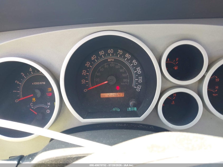 2008 Toyota Tundra VIN 5TBBV54158S507309 IAAI salvage auction — NORMAL WEAR, Clear (New York), sold $525 on 2026-07-29 (photo 7)