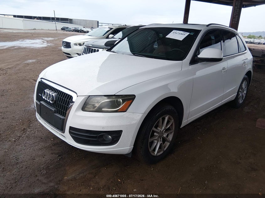 2012 Audi Q5 VIN WA1LFAFP5CA138356 IAAI salvage auction — NORMAL WEAR, Clear-Dealer Only (Arizona), sold $425 on 2026-07-28 (photo 2)
